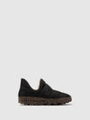 Round Toe Shoes CRUS M BLACK